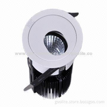 COB 10W LED Down Light, COB Sharpe LED, CE driver, 85-265V, 3 years warranty, CE-/RoHS-approved